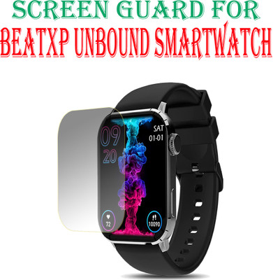 EJZATI Edge To Edge Screen Guard for BEATXP UNBOUND SMARTWATCH(Pack of 1)