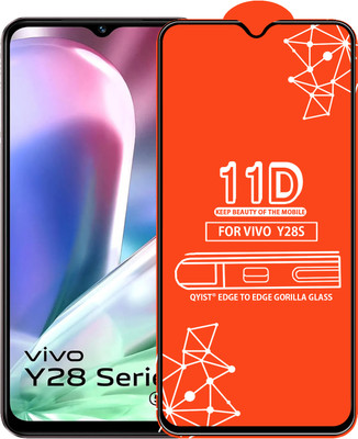 Qyist Edge To Edge Screen Guard for Vivo Y28S 5G(Pack of 1)