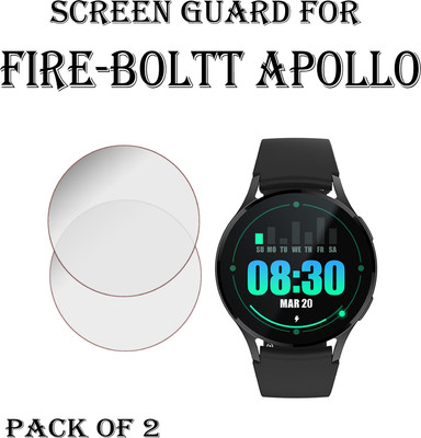 EJZATI Edge To Edge Screen Guard for FIRE BOLTT TALK 3 SMARTWATCH(Pack of 2)