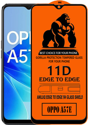 ANILUQ Edge To Edge Screen Guard for OPPO A57E(Pack of 1)