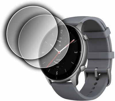YCHROZE Edge To Edge Screen Guard for Amazfit GTR 2e 1.39(Pack of 2)