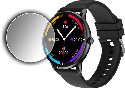 ejzatex Edge To Edge Screen Guard for FIRE BOLTT PHOENIX PRO SMARTWATCH(Pack of 1)