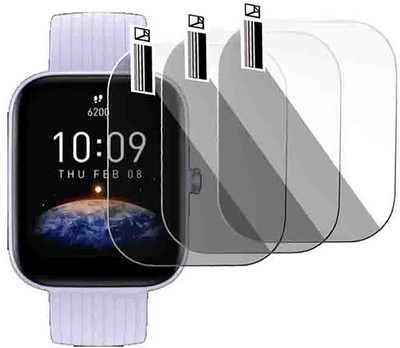 daffin Edge To Edge Screen Guard for Amazfit Jump(Pack of 3)