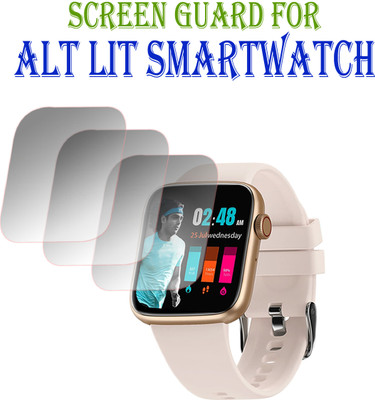 EJZATI Edge To Edge Screen Guard for ALT LIT SMARTWATCH(Pack of 3)