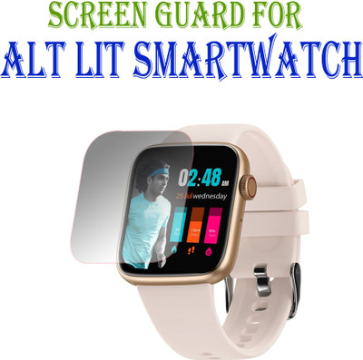 EJZATI Edge To Edge Screen Guard for ALT LIT SMARTWATCH(Pack of 1)