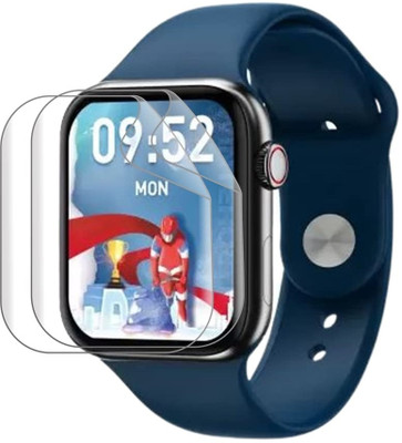 CUBES Edge To Edge Screen Guard for Pebble Zest 1.83 Inch Smart Watch | Soft and Flexible | Touch Sensitive | Unbreakable | Ultra Thin High Grade 9H TPU Film (Not a Glass Tempered)(Pack of 2)