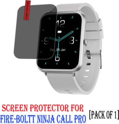 EJZATI Edge To Edge Screen Guard for FIRE BOLTT NINJA CALL PRO SMARTWATCH(Pack of 1)