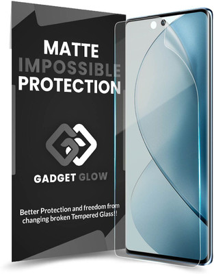 Gadget Glow Edge To Edge Screen Guard for Vivo V29 Pro 5G, Vivo V29 5G, it’s a Nano Fiber Unbreakable Membrane Protection(Pack of 1)