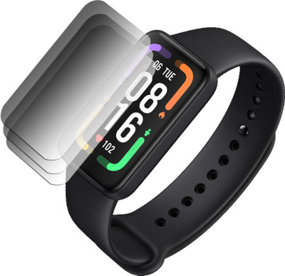 hirdesh Edge To Edge Screen Guard for Redmi Smart Band Pro(Pack of 3)