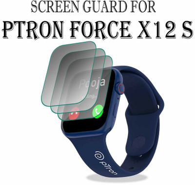 hirdesh Edge To Edge Screen Guard for Ptron X12s 1.85(Pack of 3)