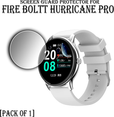 EJZATI Edge To Edge Screen Guard for FIRE BOLTT HURRICANE PRO SMARTWATCH SCREEN GUARD(Pack of 1)
