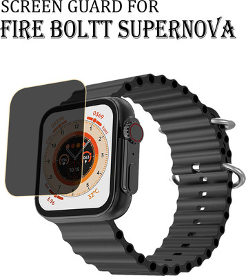 EJZATI Edge To Edge Screen Guard for FIRE BOLTT SUPERNOVA SMARTWATCH(Pack of 1)