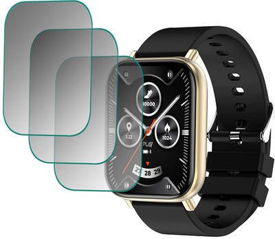 YCHROZE Edge To Edge Screen Guard for PLAY PLAYFIT DIAL(Pack of 3)