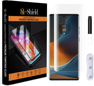 MS-Shield Edge To Edge Screen Guard for Motorola Edge 50 Fusion, Borderless UV Glass Protection(Pack of 1)
