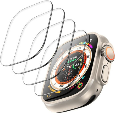 KANCHA Edge To Edge Screen Guard for PEBBLE COSMOS ENGAGE SMART WATCH(Pack of 4)