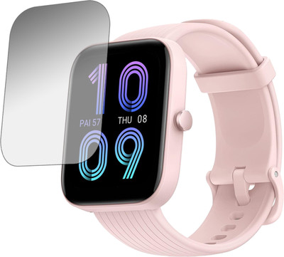 ejzatex Edge To Edge Screen Guard for AMAZFIT BIP 3 PRO SMARTWATCH(Pack of 1)
