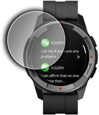 YCHROZE Edge To Edge Screen Guard for Mibro Watch X1 SCREEN(Pack of 1)