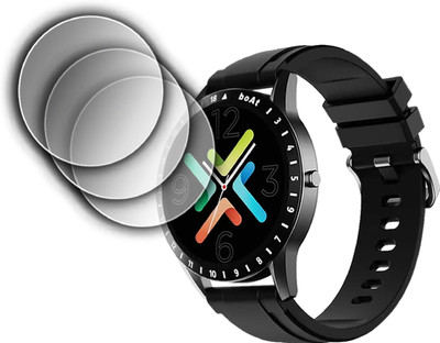 EJZATI Edge To Edge Screen Guard for BOAT WATCH IRIS SMARTWATCH SCREEN GUARD(Pack of 3)