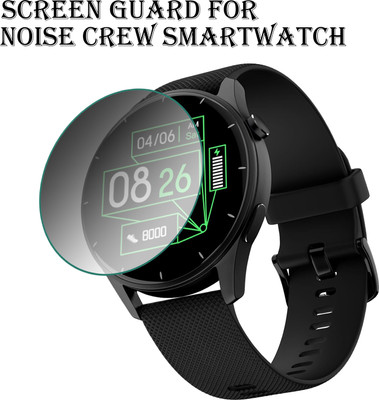 ejzatex Edge To Edge Screen Guard for NOISE CREW SMARTWATCH(Pack of 1)