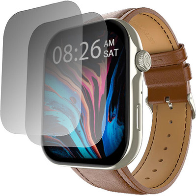 Screen Protector Edge To Edge Screen Guard for Noise ColorFit Vision 3 SCREEN(Pack of 2)