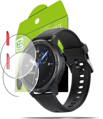 FINCH Edge To Edge Screen Guard for DIZO R TALK GO SMART WATCH(Pack of 2)