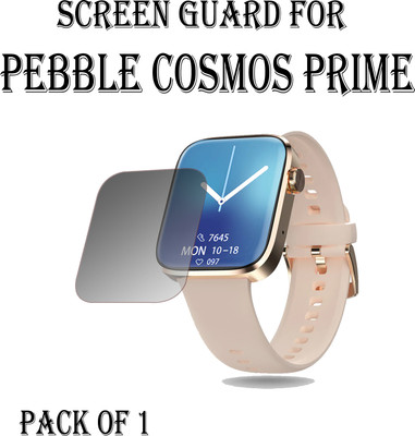 EJZATI Edge To Edge Screen Guard for PEBBLE COSMOS PRIME SMARTWATCH(Pack of 1)