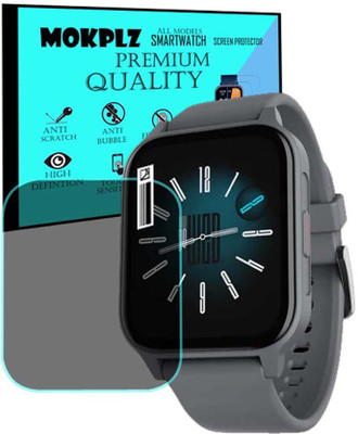 MOKPLZ Edge To Edge Screen Guard for BOAT STORM CONNECT PLUS SMARTWATCH(Pack of 1)