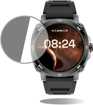 MOBIFONIC Edge To Edge Screen Guard for Hammer Fit Pro(Pack of 1)