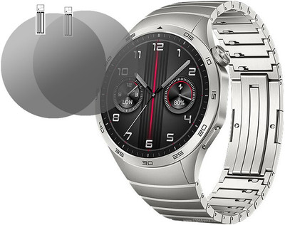 YCHROZE Edge To Edge Screen Guard for HUAWEI WATCH GT 4(Pack of 2)