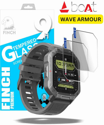 Olonga Edge To Edge Screen Guard for BOAT WAVE ARMOUR SMART WATCH(Pack of 2)