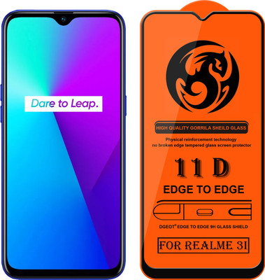 HQ Protection Edge To Edge Screen Guard for Realme 3i(Pack of 1)