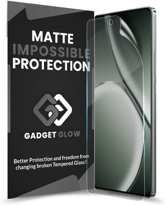 Gadget Glow Edge To Edge Screen Guard for Realme GT 6T 5G, Realme GT 6T, GT 6T 5G, GT 6T(Pack of 1)