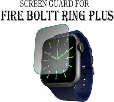 YCHROZE Edge To Edge Screen Guard for Fire-Boltt Ring Plus 1.91(Pack of 1)