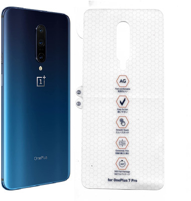 ELEF Screen Guard for OnePlus 7 Pro Matte Finish Unbreakable Membrane Back Screen Guard(Pack of 1)