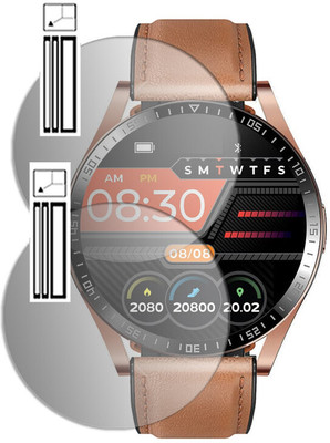 YCHROZE Edge To Edge Screen Guard for PLAYFIT SLIM2C SMARTWATCH(Pack of 2)