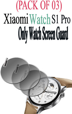 daffin Edge To Edge Screen Guard for Xiaomi Watch S1 Pro(Pack of 3)