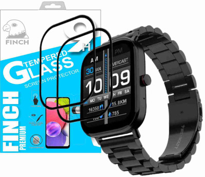 Olonga Edge To Edge Screen Guard for FIRE BOLTT STARLIGHT SMARTWATCH(Pack of 1)
