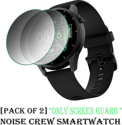 ejzatex Edge To Edge Screen Guard for NOISE CREW SMARTWATCH(Pack of 2)