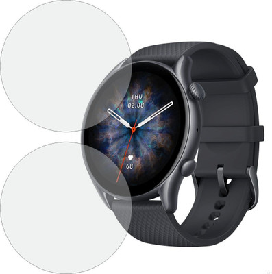 TELTREK Edge To Edge Screen Guard for AMAZFIT GTE 3 PRO(Pack of 2)