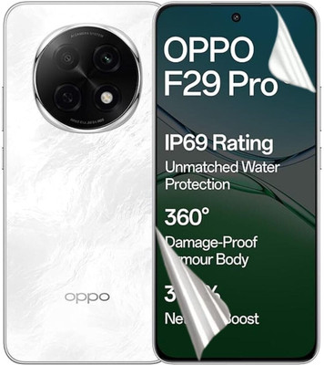 SDH CARE Edge To Edge Screen Guard for Oppo F29 5G, Oppo F29 Pro 5G, (Not a Tempered Glass, it’s a Nano Fiber Unbreakable Membrane)(Pack of 1)