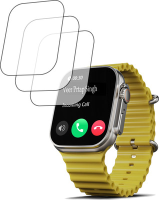 EJZATI Edge To Edge Screen Guard for BOULT CROWN SMARTWATCH, SCREEN GUARD(Pack of 3)