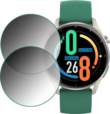 EJZATI Edge To Edge Screen Guard for NOISE NOISEFIT CREW SMARTWATCH(Pack of 2)