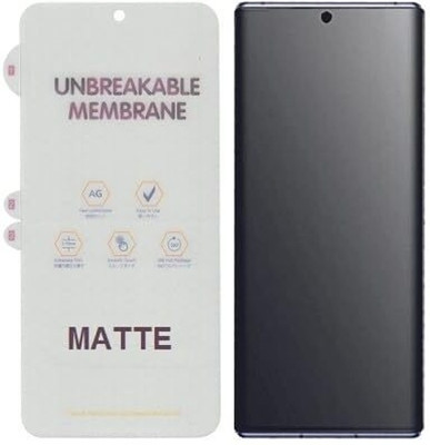 Bulkwala Edge To Edge Tempered Glass for Membrane Matte Screen Protector Flexible Anti-Scratch Film Unbreakable Front Screen Protector for Motorola Moto Edge 50 Fusion, Membrane Matte Screen Protector Flexible Anti-Scratch Film Unbreakable Front Screen Protector for Motorola Moto Edge 50 Fusion 5G -