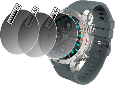 HIDEOUS Edge To Edge Screen Guard for beatXP Terra 1.39”(Pack of 3)