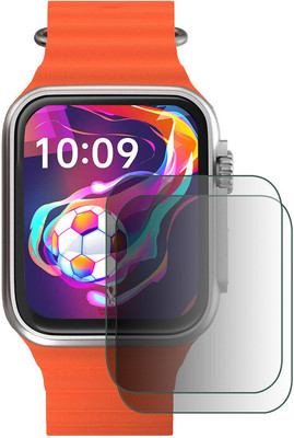 DOUMOF Edge To Edge Screen Guard for Zebronics ICONIC ULTRA SMARTWATCH(Pack of 2)