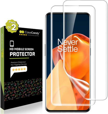 CaseCandy Edge To Edge Screen Guard for OnePlus 9 Pro, One Plus 9 Pro(Pack of 2)