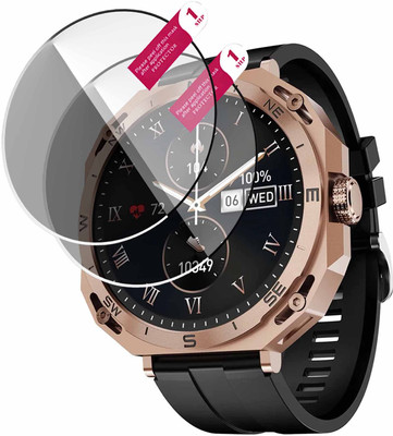 daffin Edge To Edge Screen Guard for boAt Enigma Z2 smart watch(Pack of 2)