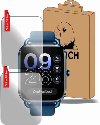 KANCHA Edge To Edge Screen Guard for ONEPLUS NORD WATCH(Pack of 2)