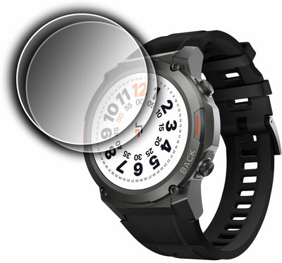 DOUMOF Edge To Edge Screen Guard for CrossBeats Armour SMARTWATCH(Pack of 2)
