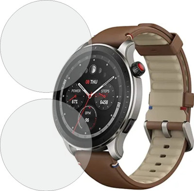 MOBART Edge To Edge Screen Guard for Amazfit Gtr 4(Pack of 2)